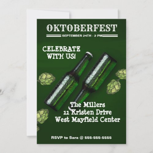 Oktoberfest Party Invitation