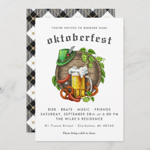 Oktoberfest Party Invitation