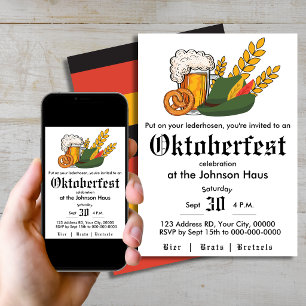 Oktoberfest Party Invitation