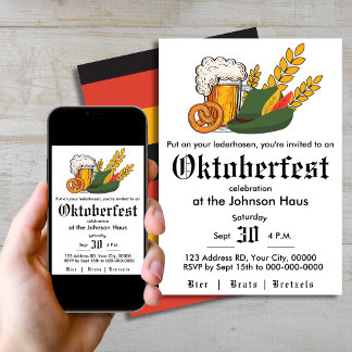 Oktoberfest Party Invitation