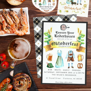 Oktoberfest Party Invitation