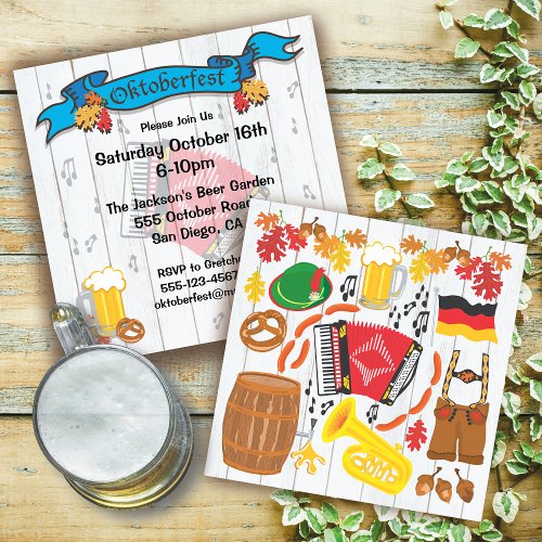 Oktoberfest Party Invitation