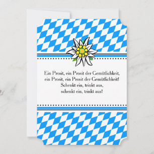 Oktoberfest Party Invitation Board