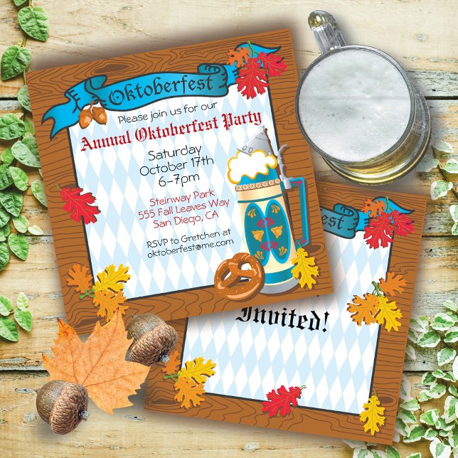 Oktoberfest Party Invitations (Creator Uploaded)