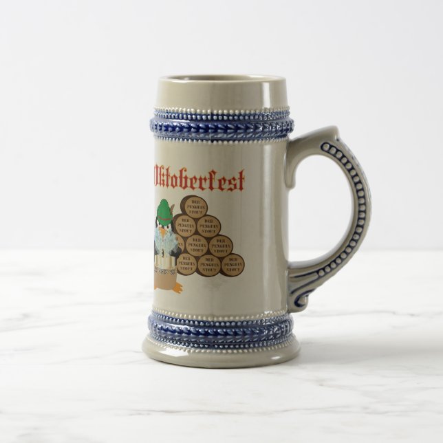 Oktoberfest Penguin Mug (Right)