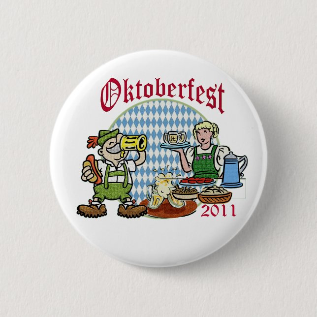 oktoberfest pinback button (Front)