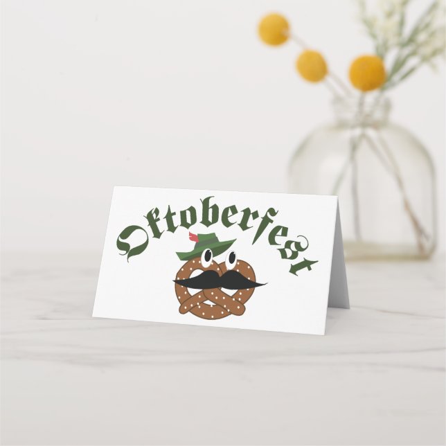 Oktoberfest Place Card (Front)