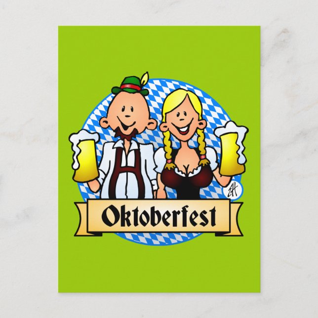 Oktoberfest Postcard (Front)