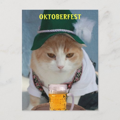 Oktoberfest Postcard