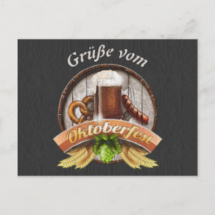 Oktoberfest Postcard