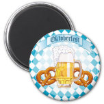 Oktoberfest Pretzels &amp; Beer Magnet at Zazzle