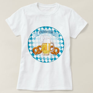 Oktoberfest Pretzels & Beer T-Shirt