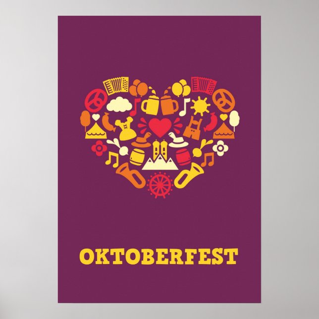 Oktoberfest Print (purple) (Front)
