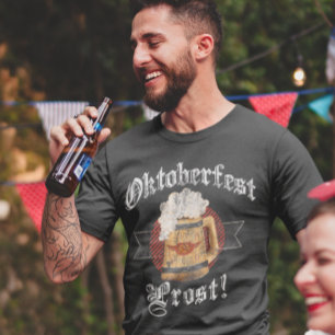 Oktoberfest Prost Vintage German Beer Stein T-Shirt