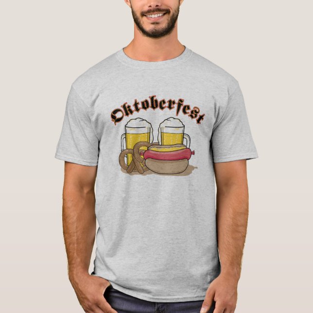 Oktoberfest Sausage T-Shirt (Front)
