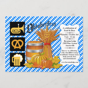 Oktoberfest Season Invitation