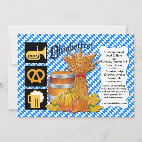 Oktoberfest Season Invitation