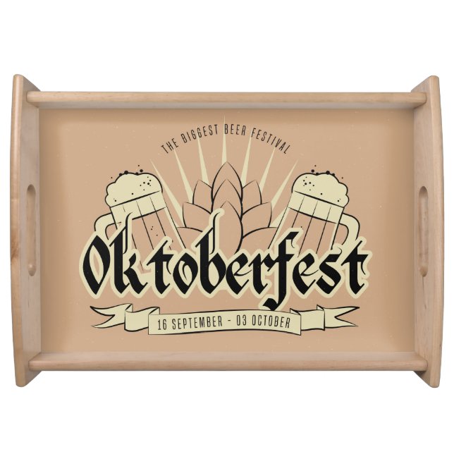 Oktoberfest serving trays (Front)