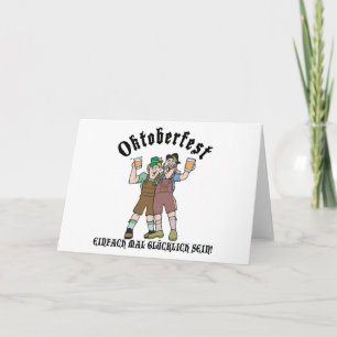Oktoberfest SIMPLY BE HAPPY! Card