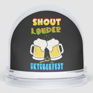 Oktoberfest Snow Globe