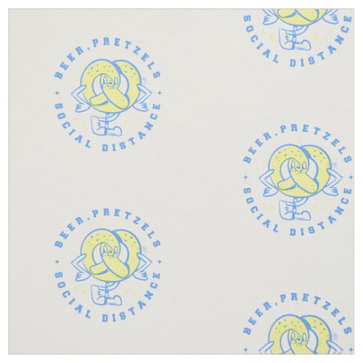 oktoberfest social distancing covid pretzel fabric