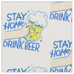 oktoberfest stay home drink beer coronavirus fabric