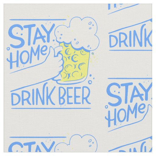 oktoberfest stay home drink beer covid lockdown fabric