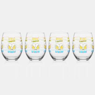 Oktoberfest Stemless Wine Glass