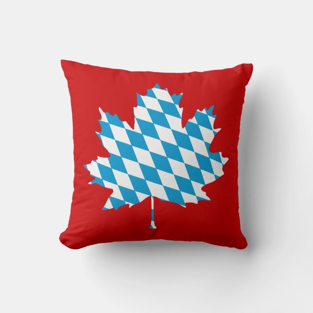 Oktoberfest Throw Pillow (Front)