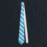 Oktoberfest Tie<br><div class="desc">Bavarian flag colors and pattern.</div>