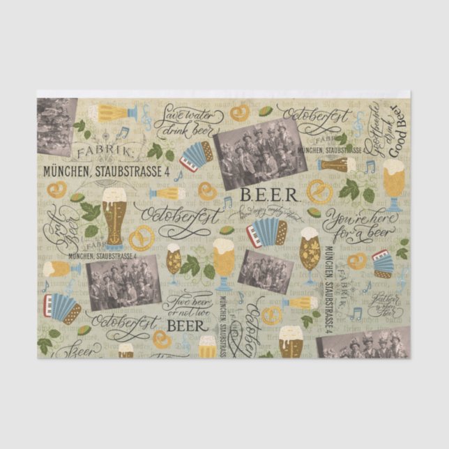 Oktoberfest Tissue Paper (Front)