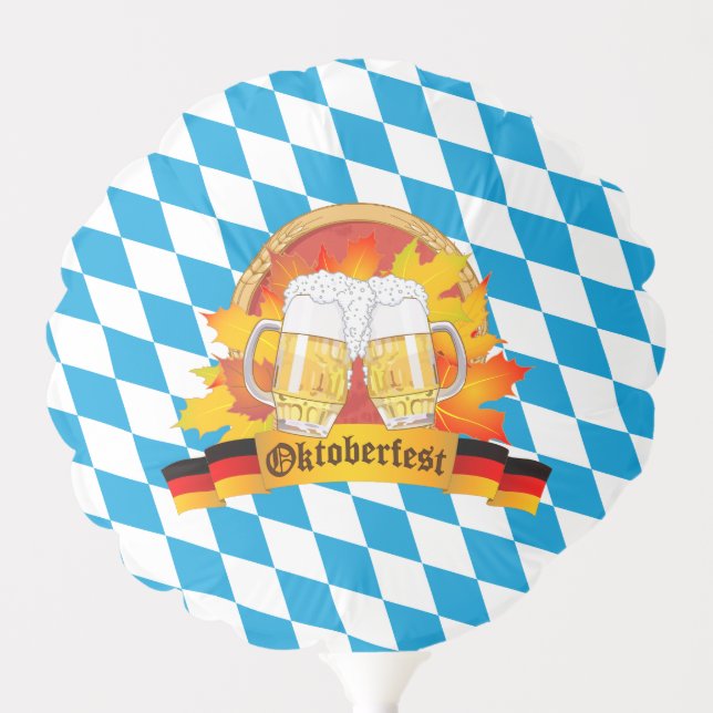 Oktoberfest Traditional German Beer Festival Balloon (Front)