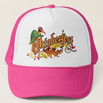 Oktoberfest Trucker Hat by Oktoberfest_TShirts at Zazzle