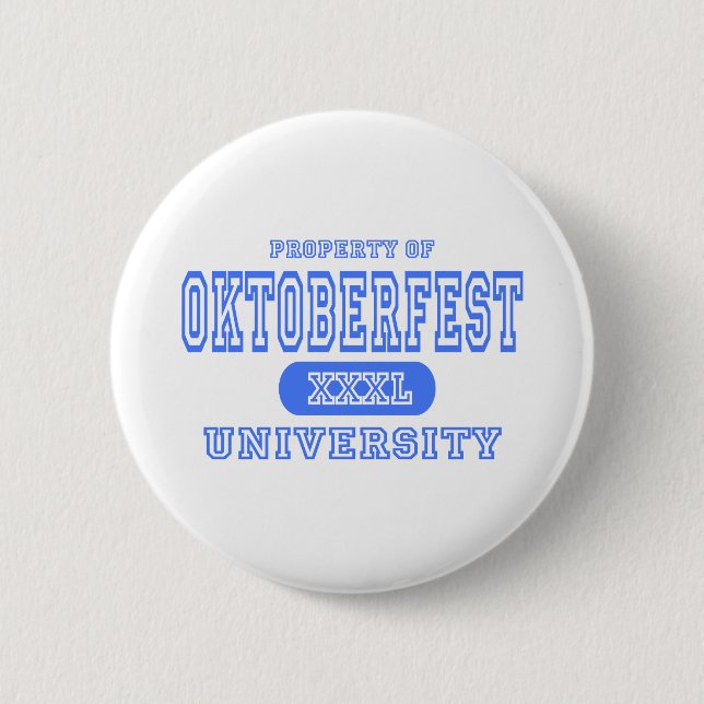 Oktoberfest University Button (Front)