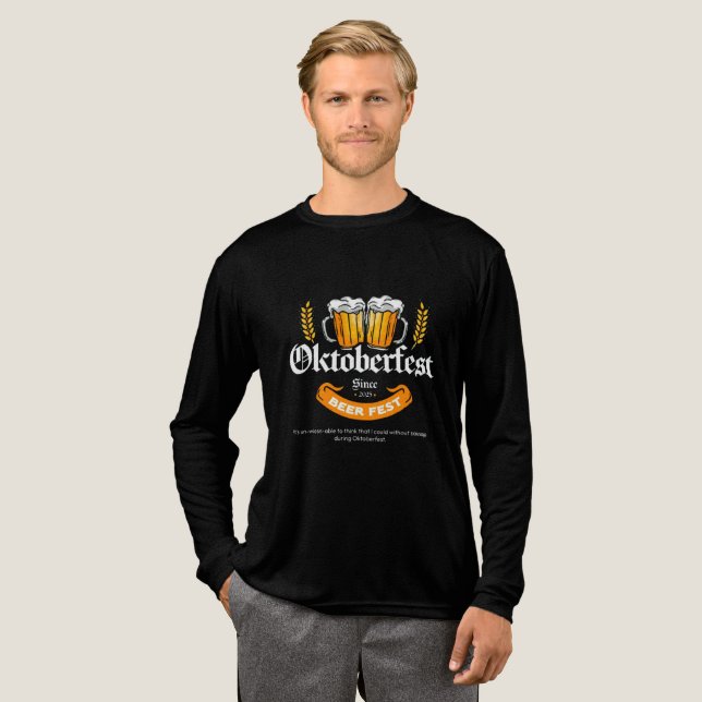 Oktoberfest, USA Tri-Blend Shirt (Full Front)