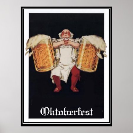 Oktoberfest Vintage Poster