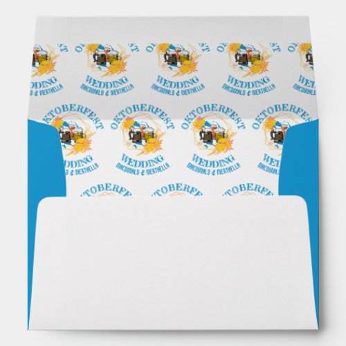 OKTOBERFEST Wedding  Envelope