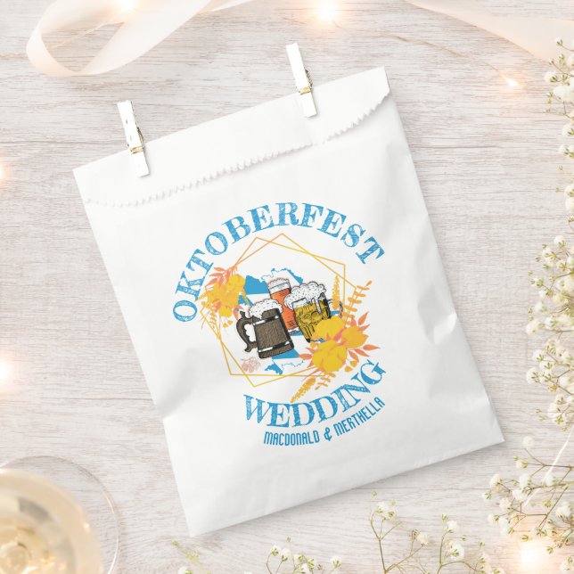 OKTOBERFEST Wedding Favor Bag (Clipped)