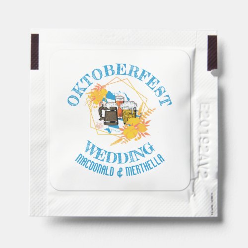 OKTOBERFEST Wedding Hand Sanitizer Packet