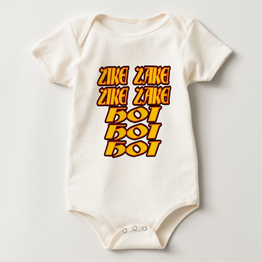 Oktoberfest Zike Zake Baby Bodysuit