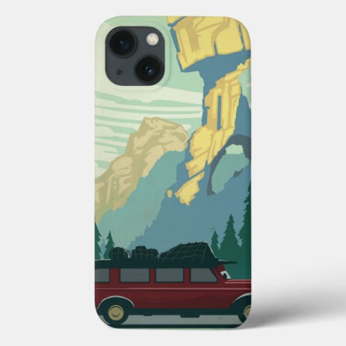 Ol Jammer Tours Illustration iPhone 13 Case