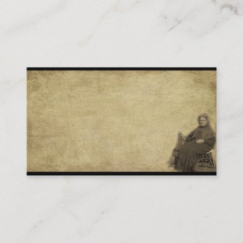 Ol' Lady In Her Chair- Prim Biz Cards Business Card