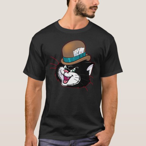 Ol Nasty cat _ front only T_Shirt