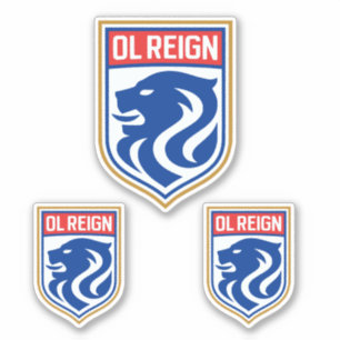 OL REIGN-NWSL TEAM LOGO -USWNT STICKER