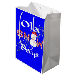 Ola, Snowman Snow Days Christmas Gift Bags