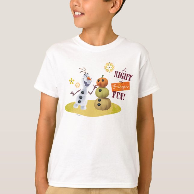 Olaf | A Night of Frozen Fun T-Shirt (Front)