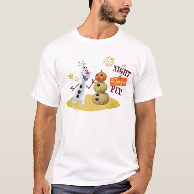 Olaf | A Night of Frozen Fun T-Shirt (Front)