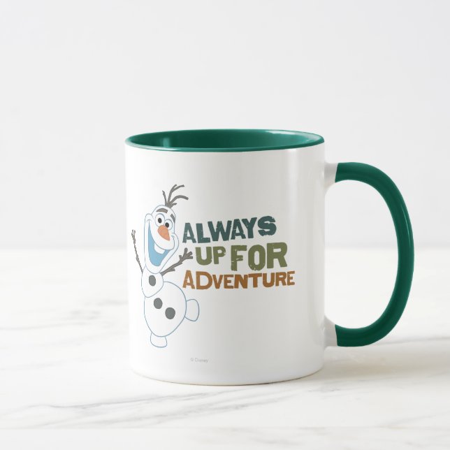 Olaf | Always up for Adventure Mug (Right)