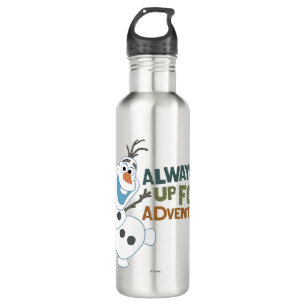 Olaf Always up for Adventure Stainless Steel Water Bottle