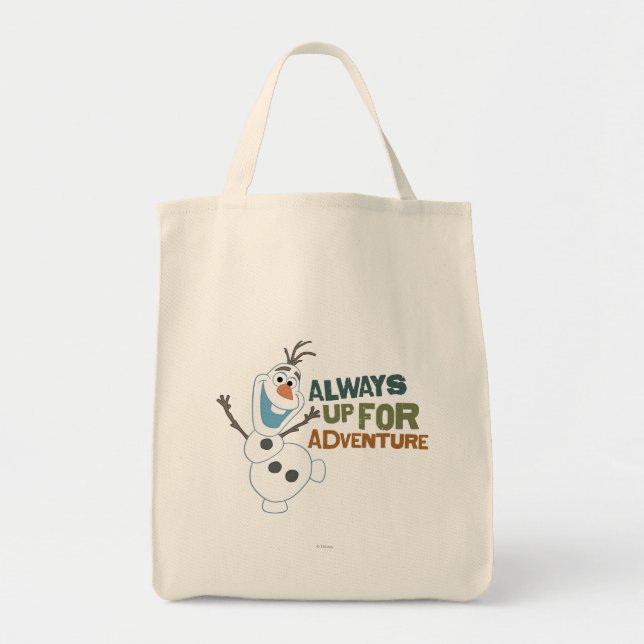Olaf | Always up for Adventure Tote Bag (Front)